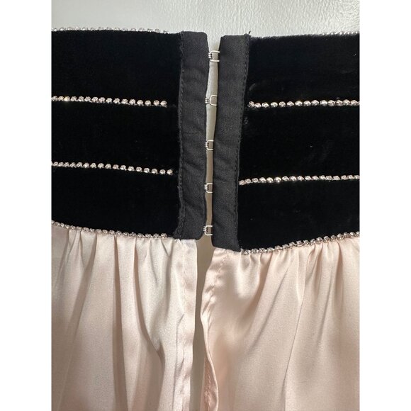 Stellah nyc rhinestone velvet bow camisole nwt Small - Picture 6 of 11